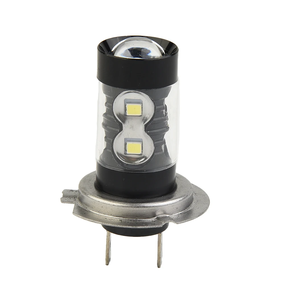 Bombillas de luz antiniebla H7, faro blanco de alta potencia, 160W, 2 piezas, 6000K, CC 9V-36V, resistente, a estrenar