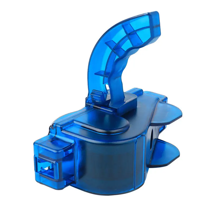 Strumento di riparazione portatile per mountain bike Pulitore per catena per bicicletta Lavatrice per catena per bicicletta Spazzola per catena per bicicletta