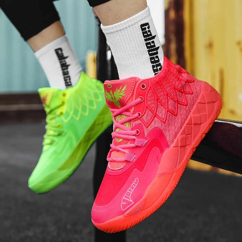 

2023 Mens Basketball Men Sneakers Non-Slip Gym Air Training Sports Shoes Male Wearable ForMotion Basketball Shoes for Men39-40