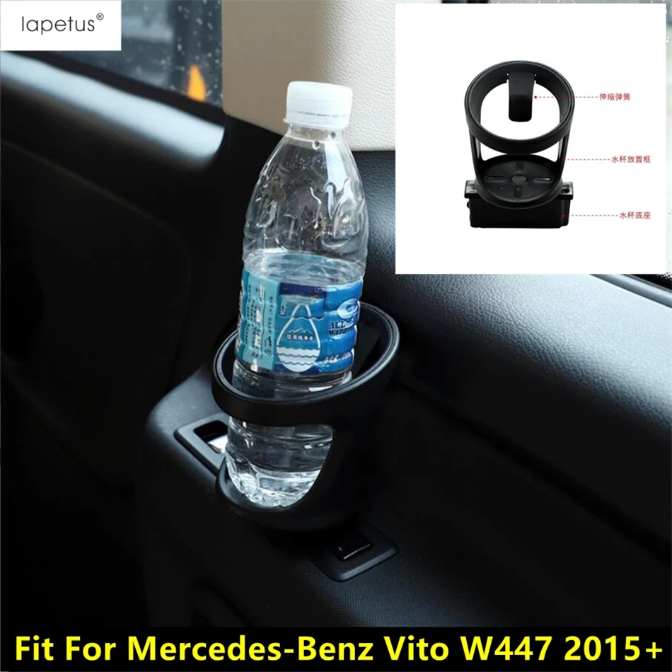 

Rear 3rd Row Seat Side Water Cup Bottle Drink Beverage Holder Frame Panel Accessories For Mercedes-Benz Vito W447 2015 - 2023