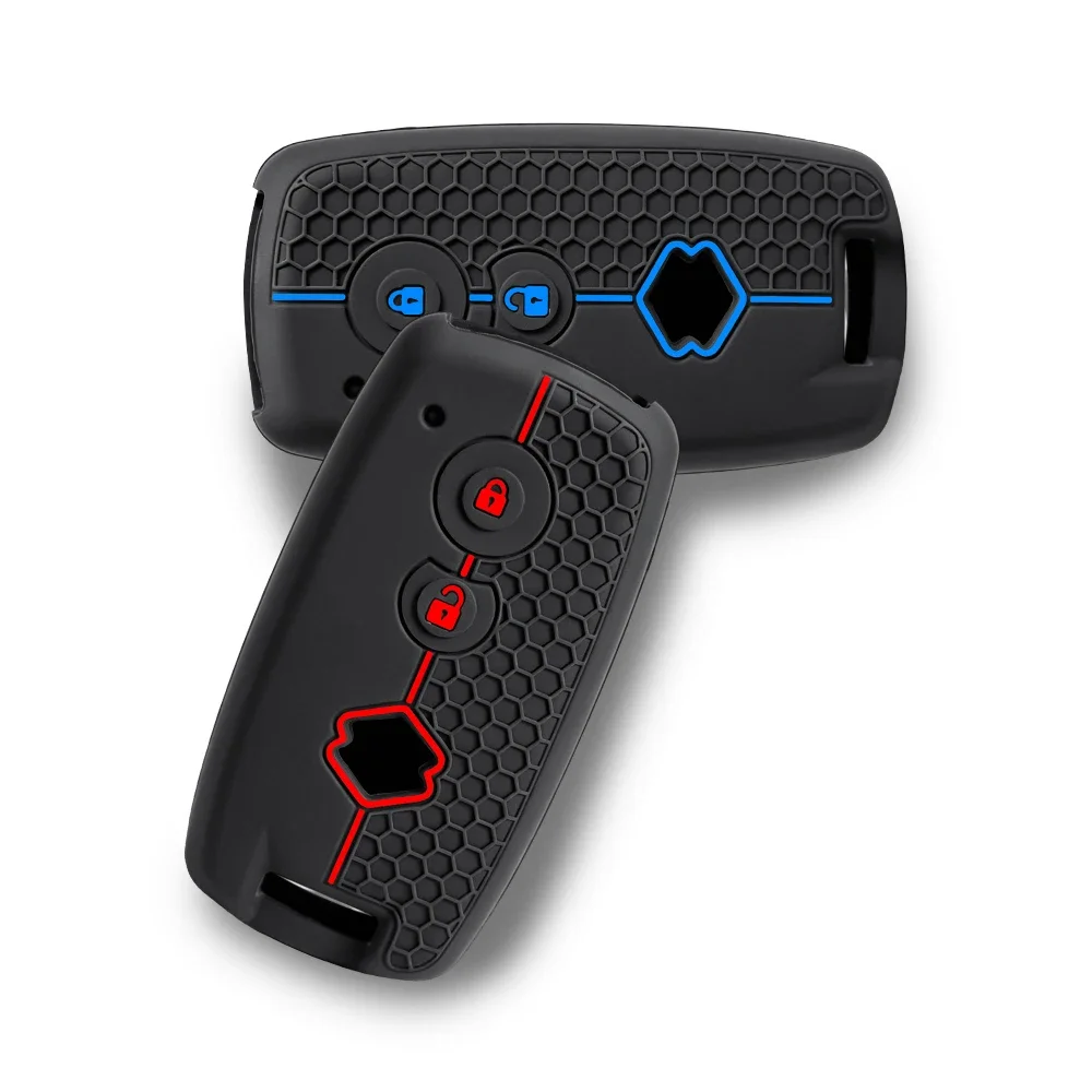 Keychain For Suzuki Swift Grand Vitara SX4 Scorss XL-7 Skin Holder Protector Silicone Car Remote Key Fob Shell Cover Case