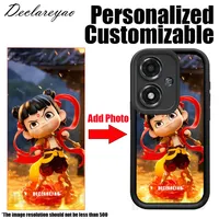 Personalized DIY Customized Name Photo Custom Matte Mirror Light Slim Case For itel P55 5G RS4 A70 Cover Picture Silicone Soft
