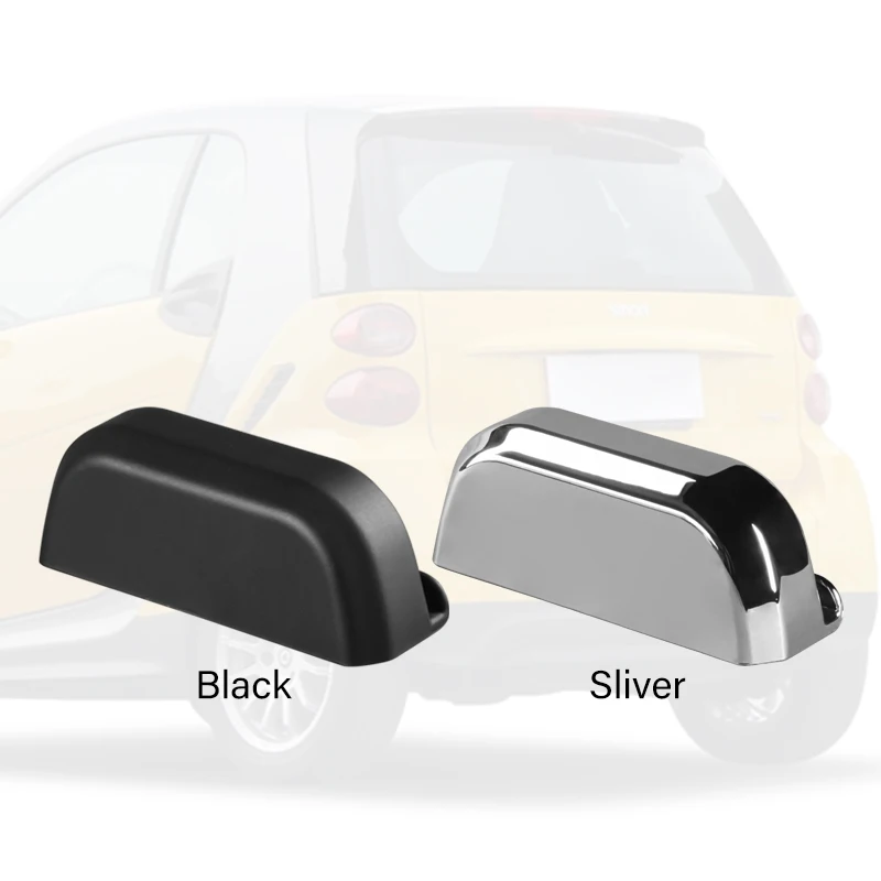 

Rear Bumper Car Trunk Door Handle Decoration Knob Case Cover Car Accessories For Smart Fortwo 451 2009-2015