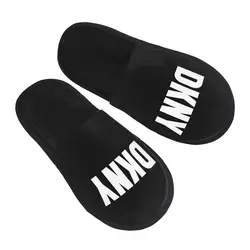 Zapatillas de invierno para el hogar, chanclas antideslizantes y acogedoras para sala de estar, DKNYs Merch