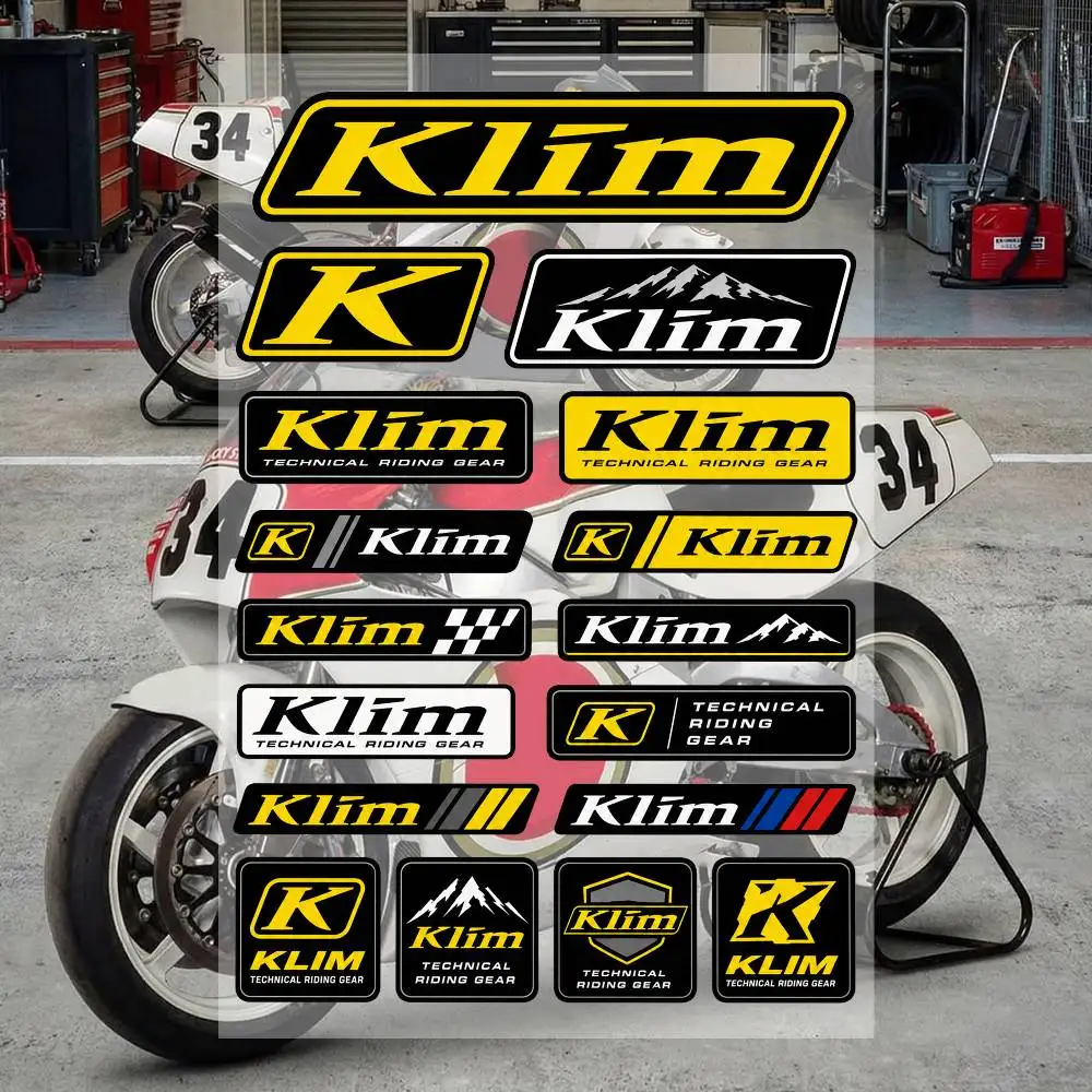 K-L-IM- Wasserdichte Vinyl-Aufkleber für Auto, Motorrad, Fahrrad, Skateboard, Laptop, Flasche, Telefon