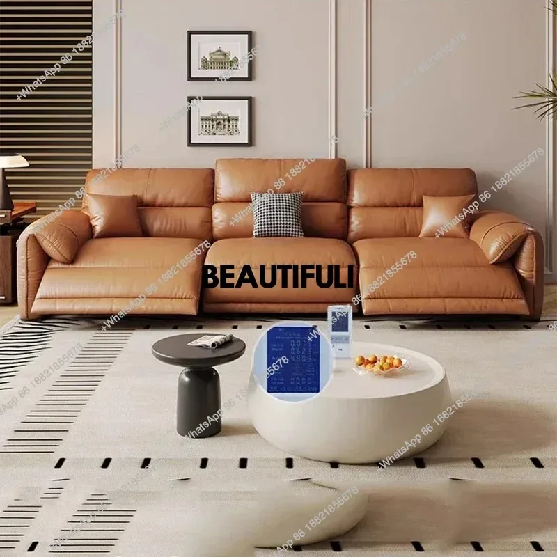 

R Большие коричневые диваны для гостиной, дизайн подлокотников, роскошные диваны для ленивой гостиной, пуфы, скандинавский современный диван Moderno, уникальная мебель