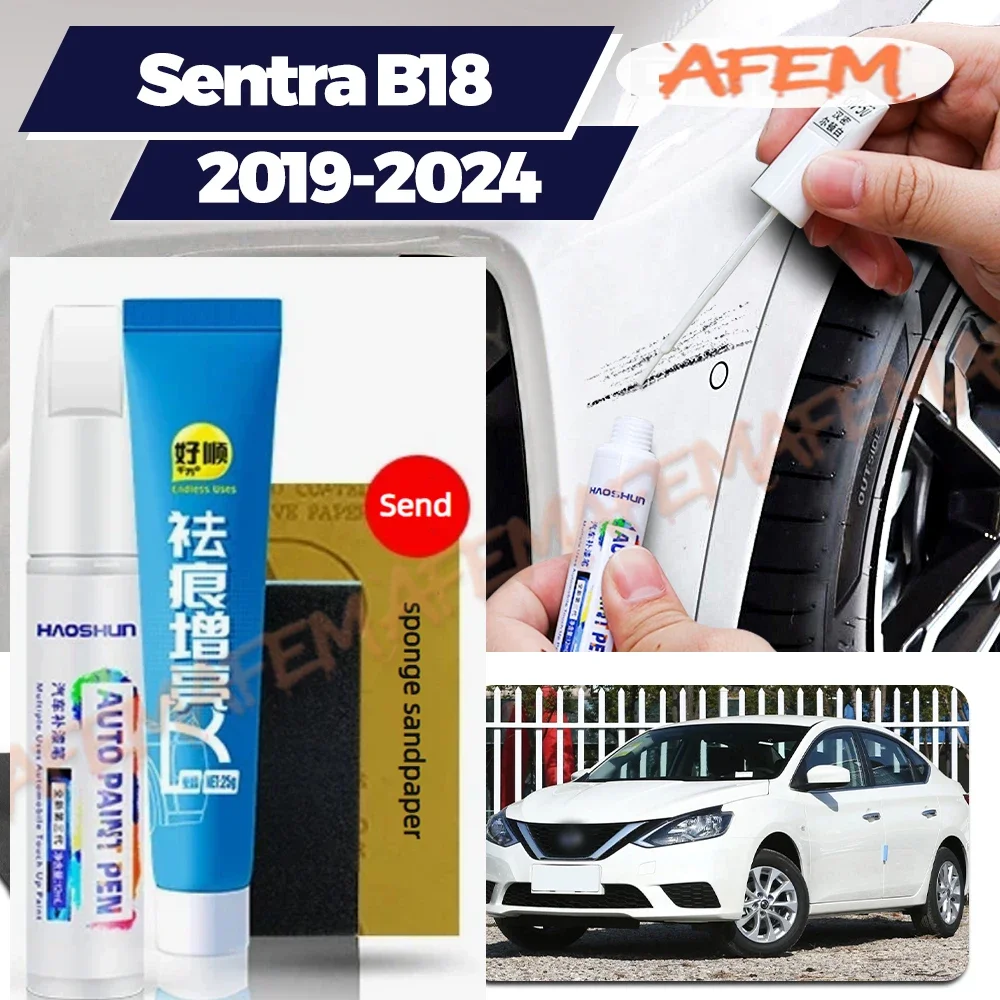 

Car Touch Up Paint Pen Scratch Repair Scratch Remover Wax Paint Care For Nissan Sentra B18 2019-2024 2020 2021 2022 2023