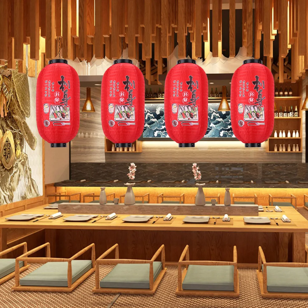 

Hanging Lanterns Sashimi Ramen Sushi Lantern Waterproof Festival Hanging Lanterns Ramen Sashimi Decor