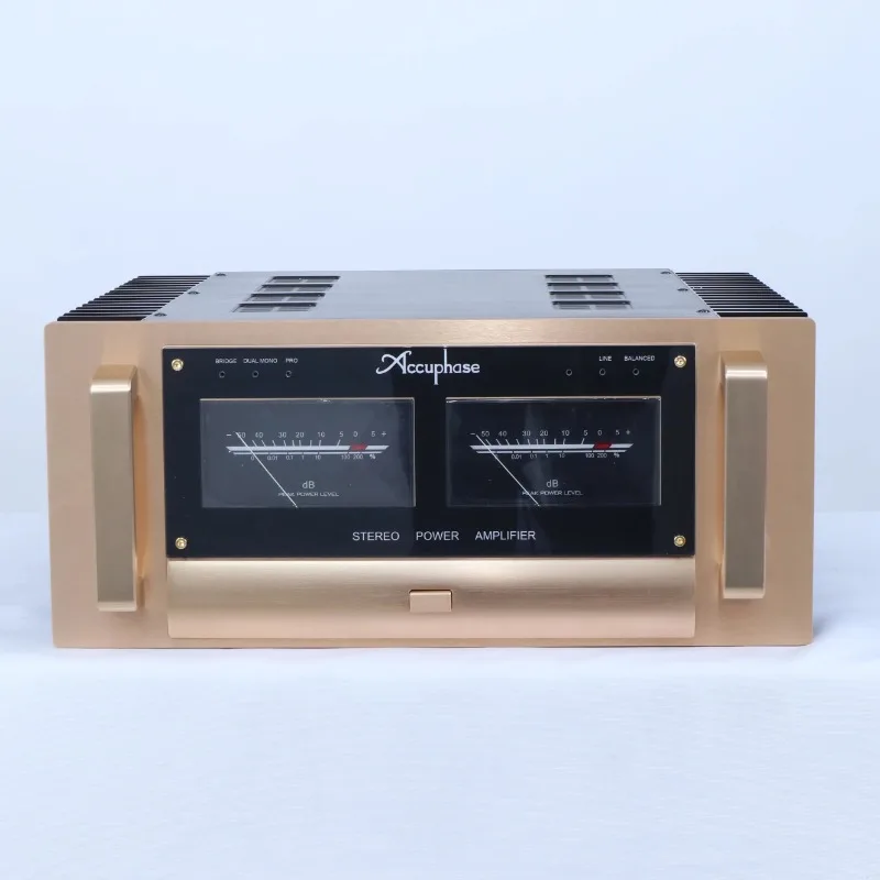A65 Class A Hifi DIY Post Amplifier Chassis Both Sides with Heatsink Amp Box