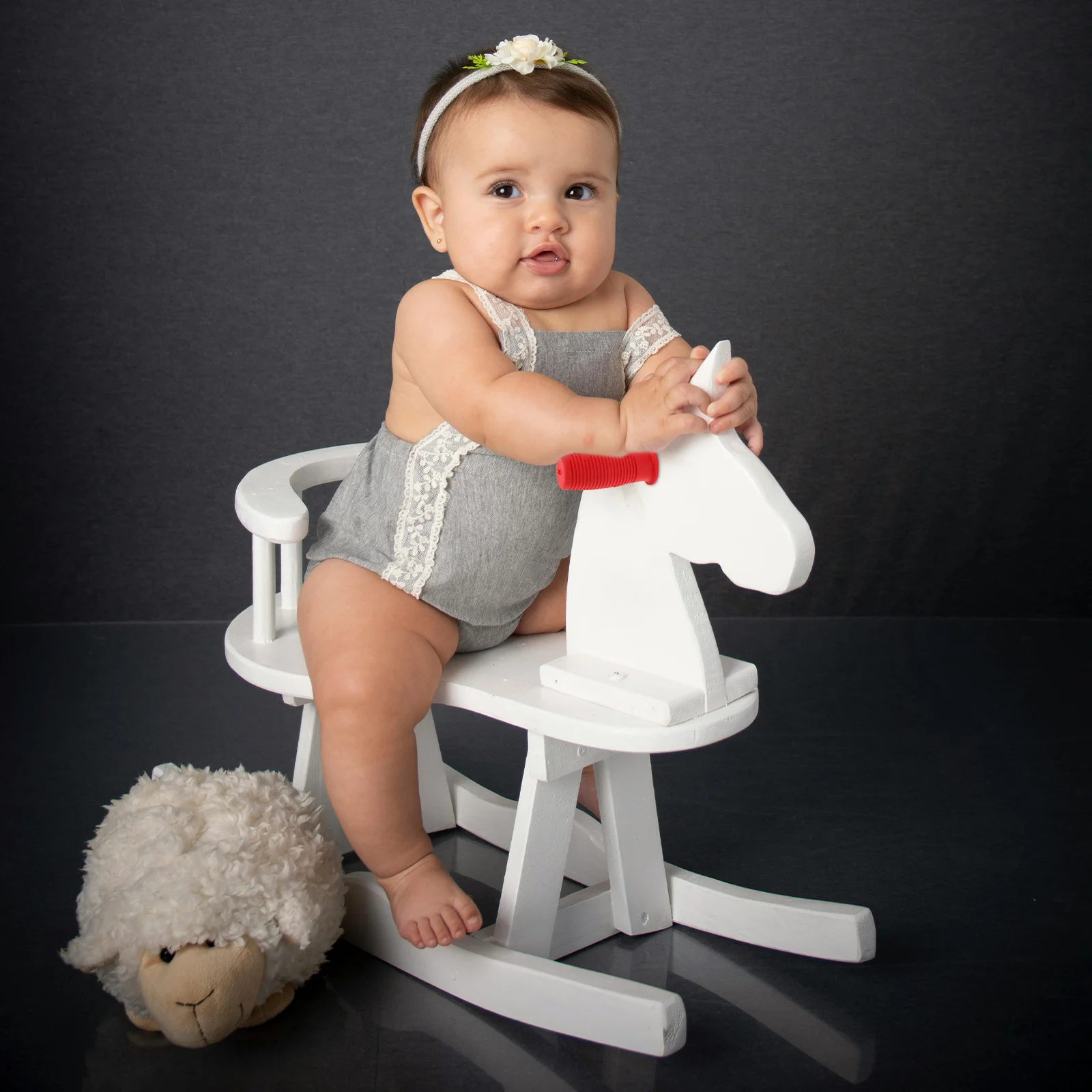 مقبض يد خشبي لركوب الخيل بديل لملحقات ركوب الخيل للأطفال الصغار