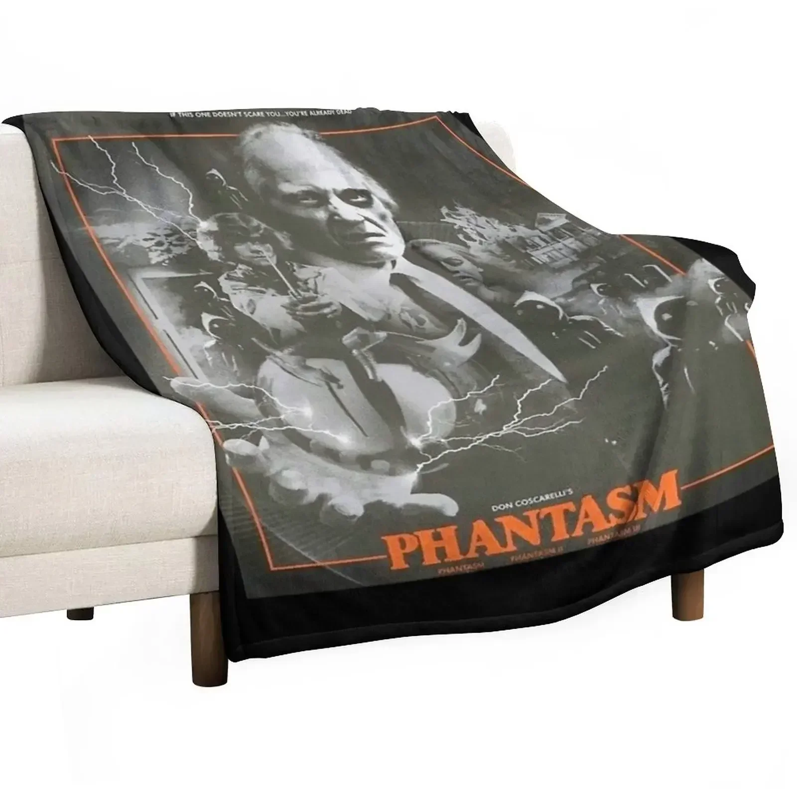 

Birthday Gifts Phantasm Retro Great Model Halloween Retro Wave Throw Blanket warm for winter Hairys Blankets