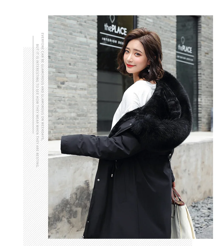 2026 Autumn/Winter New Women's Fashion Comfortable Commuter Style Overcoming Skinny Down Cotton Jacket With Thick Velvet Coat