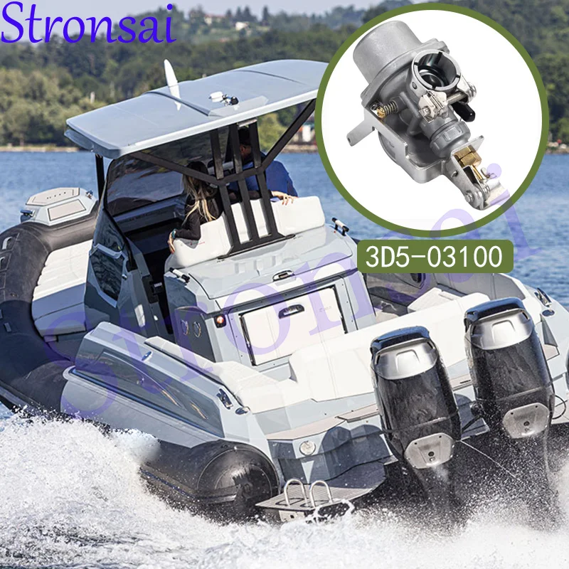 

Carburetor 3D5-03100 3F0-03100-4 3F0-03100 for Tohatsu Nissan 2 stroke 3.5hp 2.5hp Boat Engine
