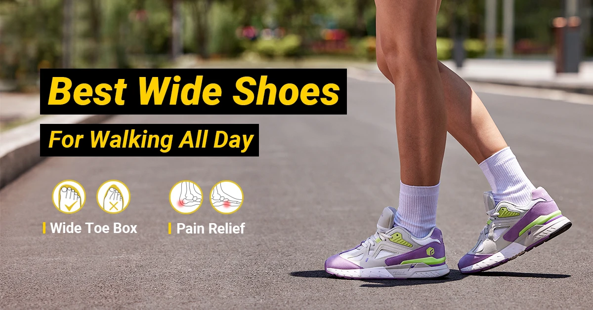 FitVille Women's Extra Wide Width Walking Running Sneakers, Breathable Light Non-Slip Orthopedic Athletic Shoes for Flat Feet, Plantar Fasciitis & Heel Pain Relief