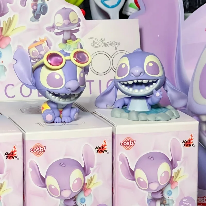 

Горячие игрушки Стич ‌ ‌ Серия Centenary, мечтательная фиолетовая слепая коробка, мини-коллекционная кукла Q Edition, фигурка, игрушка, подарок на фестиваль