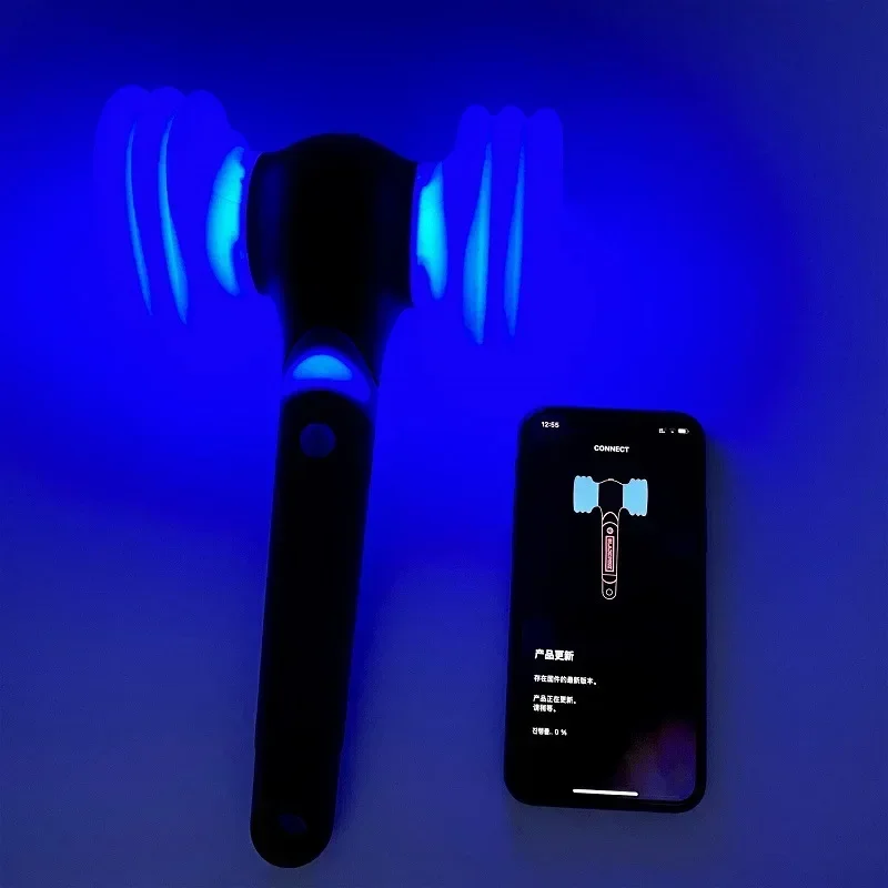 

KPOP Ver.2 Lightstick With Bluetooth Glow Hand Light Concert Hammer Cheer Bp Light Stick Lamp Fans Collection Toys