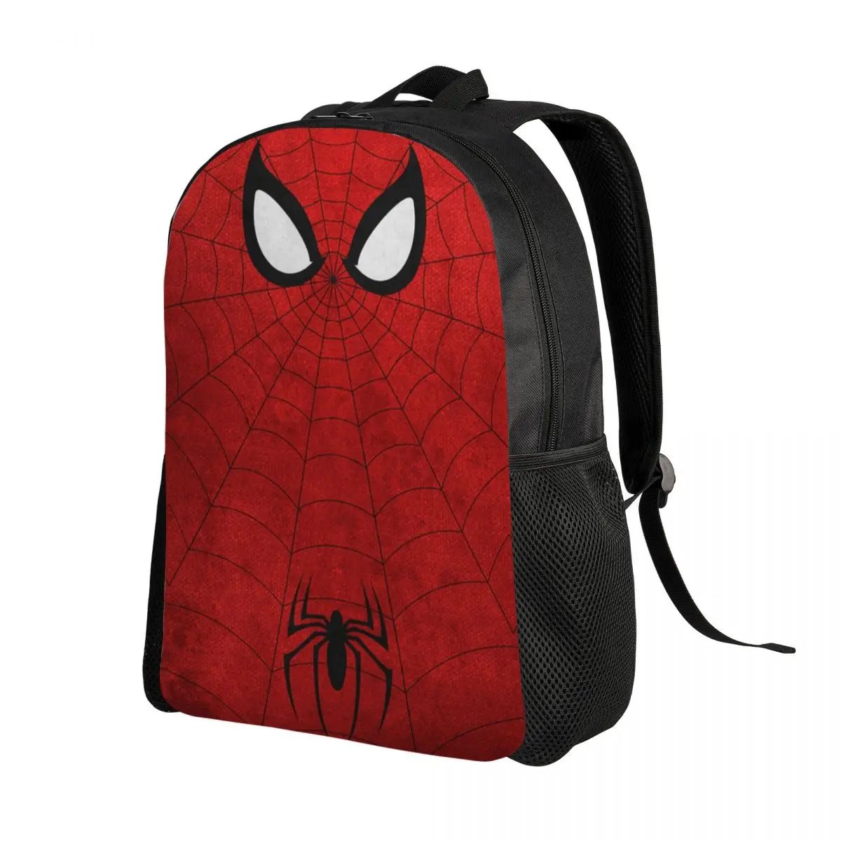 Spider Web Cobweb 3D Printing Backpack for Boys Girls College School Travel Bags Men Women Bookbag Fits 15 Inch Laptop