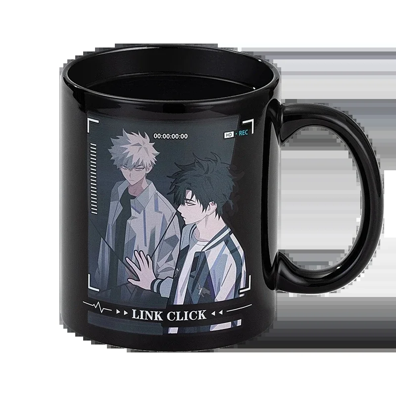 Anime Link Click Shi Guang Dai li Ren Cheng Xiaoshi Lu Guang Time Mug Cup Cartoon Water Hot Stamping Coffee Cup Daily Gift UY400