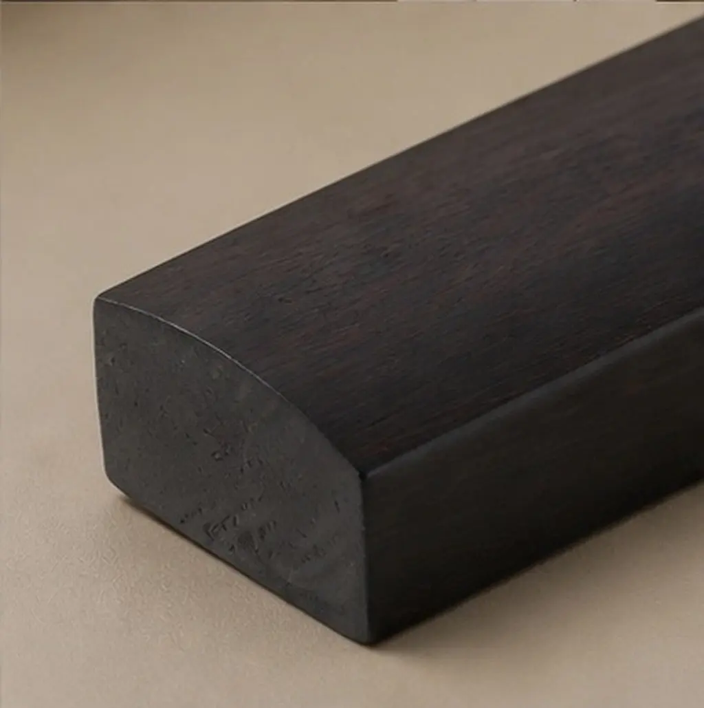 Wooden Calligraphy Paperweight Rectangular Smooth Writing Drawing Tool for Practice Office Craft Gift