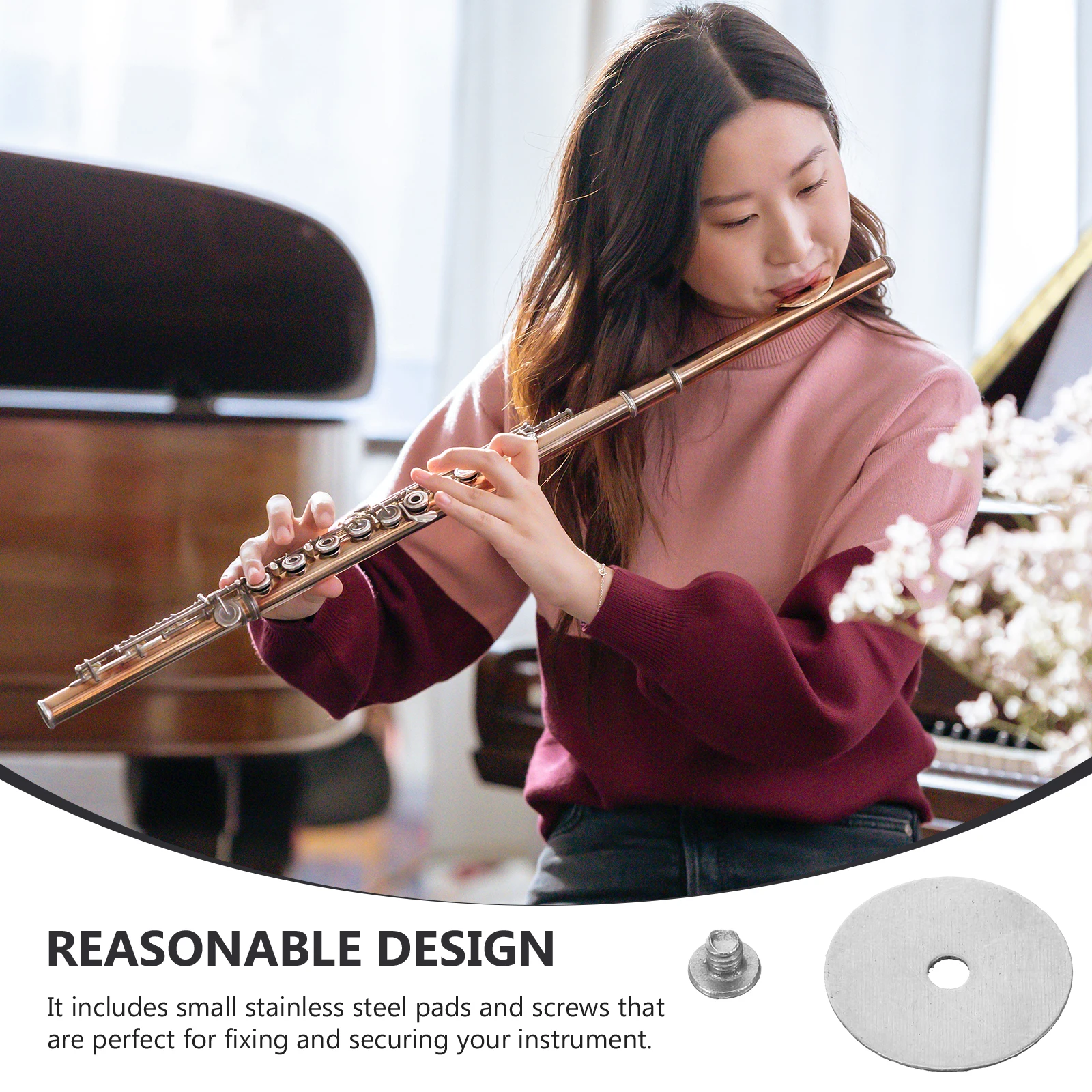 

1 Set Stainless Steel Repair Kit Gasket Replacement Screws Fixing Tool Accessories Parts Durable Easy Install Secure Fastening