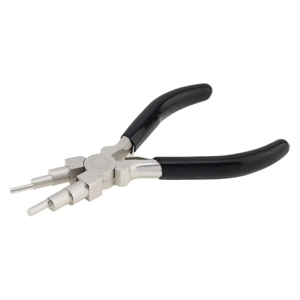 

6 Step Pliers Wire Wrapping 6 in 1 Wire Bending Pliers Hand Tool Jewelry Making Round Nose Pliers Wear-resistant Sturdy