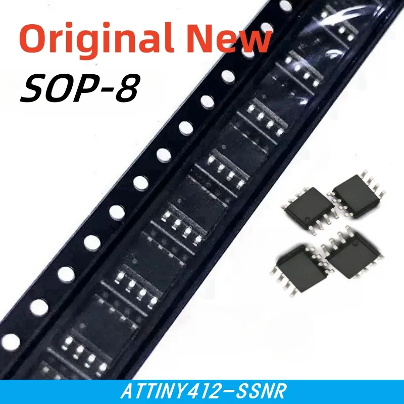 5-10pcs 100% New ATTINY412-SSNR ATTINY412-N ATTINY412 TINY412 sop-8 Chipset