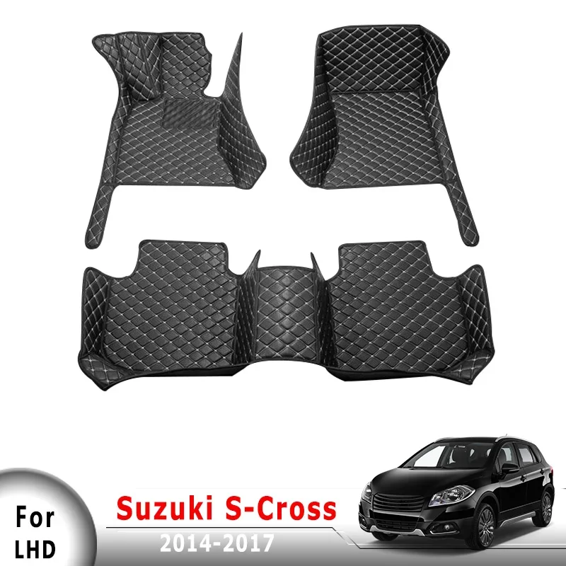 

Carpets For Suzuki S-Cross SCROSS S CROSS 2014 2015 2016 2017 Car Floor Mats Interiors Accessories Custom Covers Protect Product