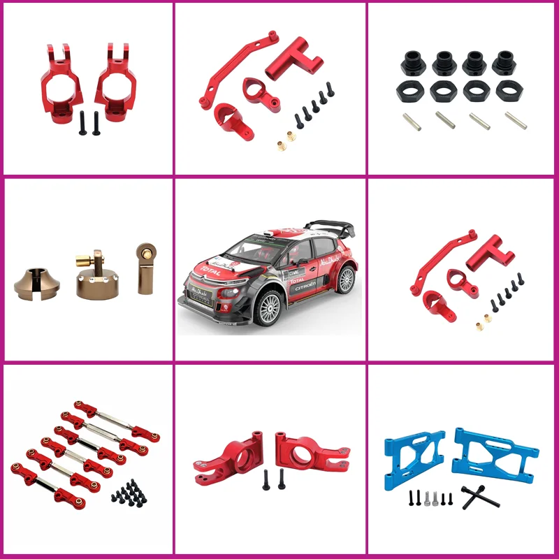 

Mjx 1/7 7303 Remote Control Car Spare Parts Metal Upgrade Modification Front C-Seat Front Steering Assembly Front Lower Swing Ar