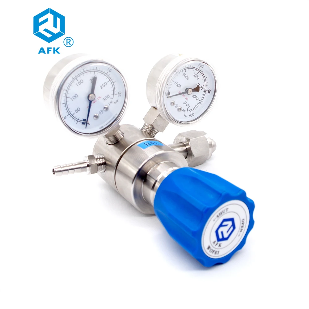 

1/4NPT Stainless Steel Oxygen Pressure Reducer O2 Pressure Regulator