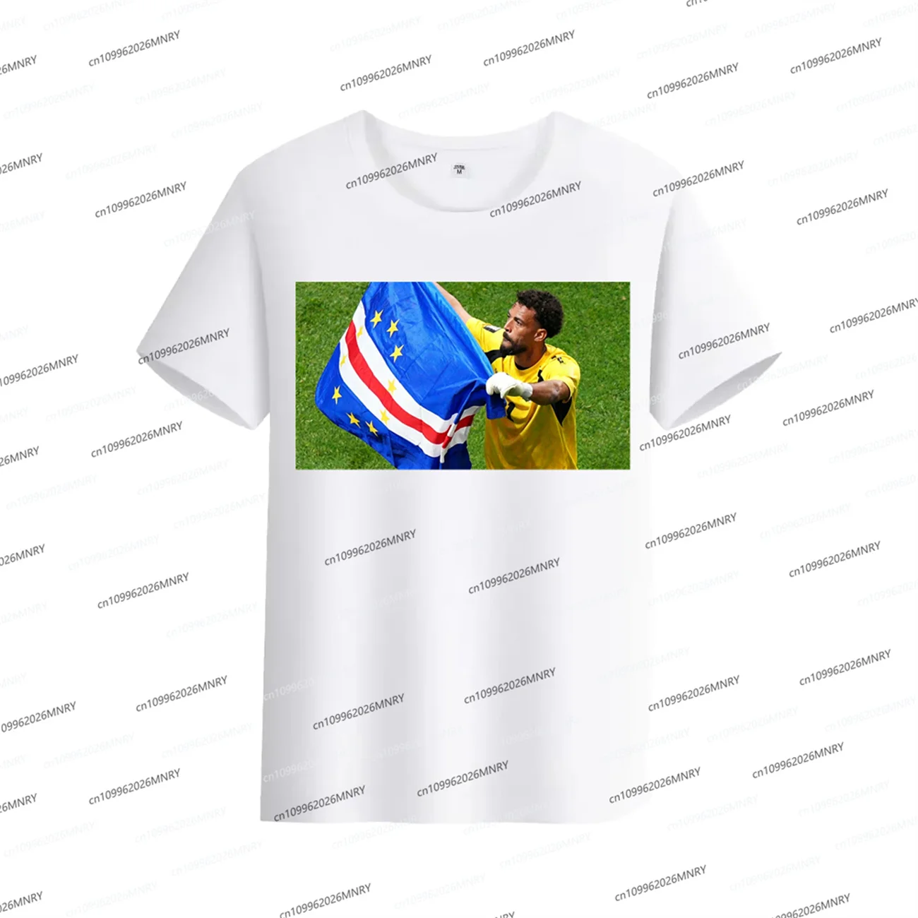 2026 Cape Verde Vozinha Tshirt Fan Jersey Cheer up! Men Jersey Summer Man Jersey Cotton Tshirt Football Jersey Kit Women Tshirt