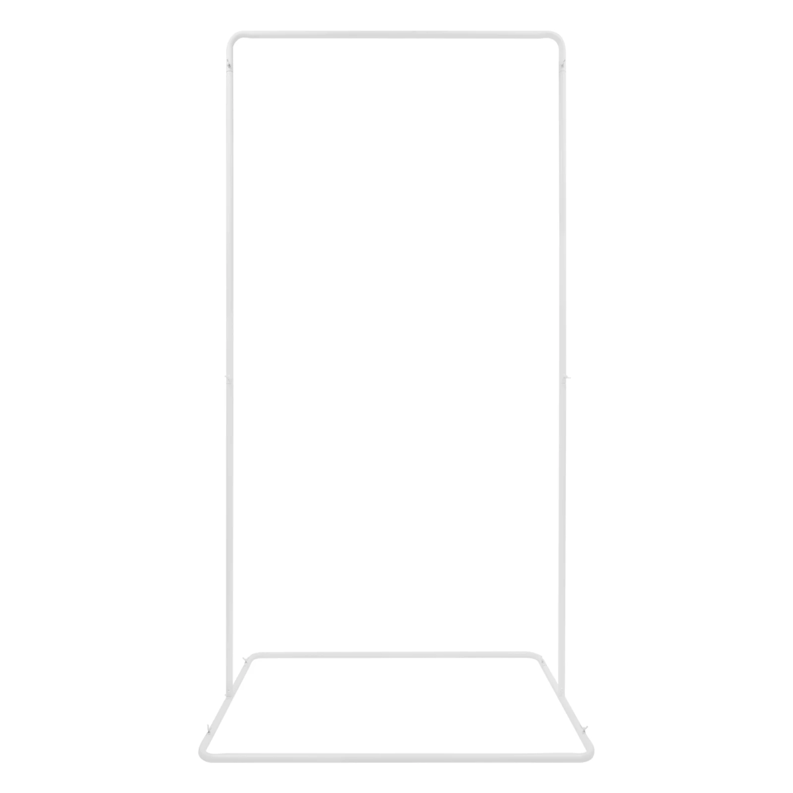 حامل خلفية لحفلات الزفاف باللون الأبيض بطول 2 متر، حامل زهور بإطار معدني مستطيل بطول 5 كجم لتزيين كشك الصور للحفلات