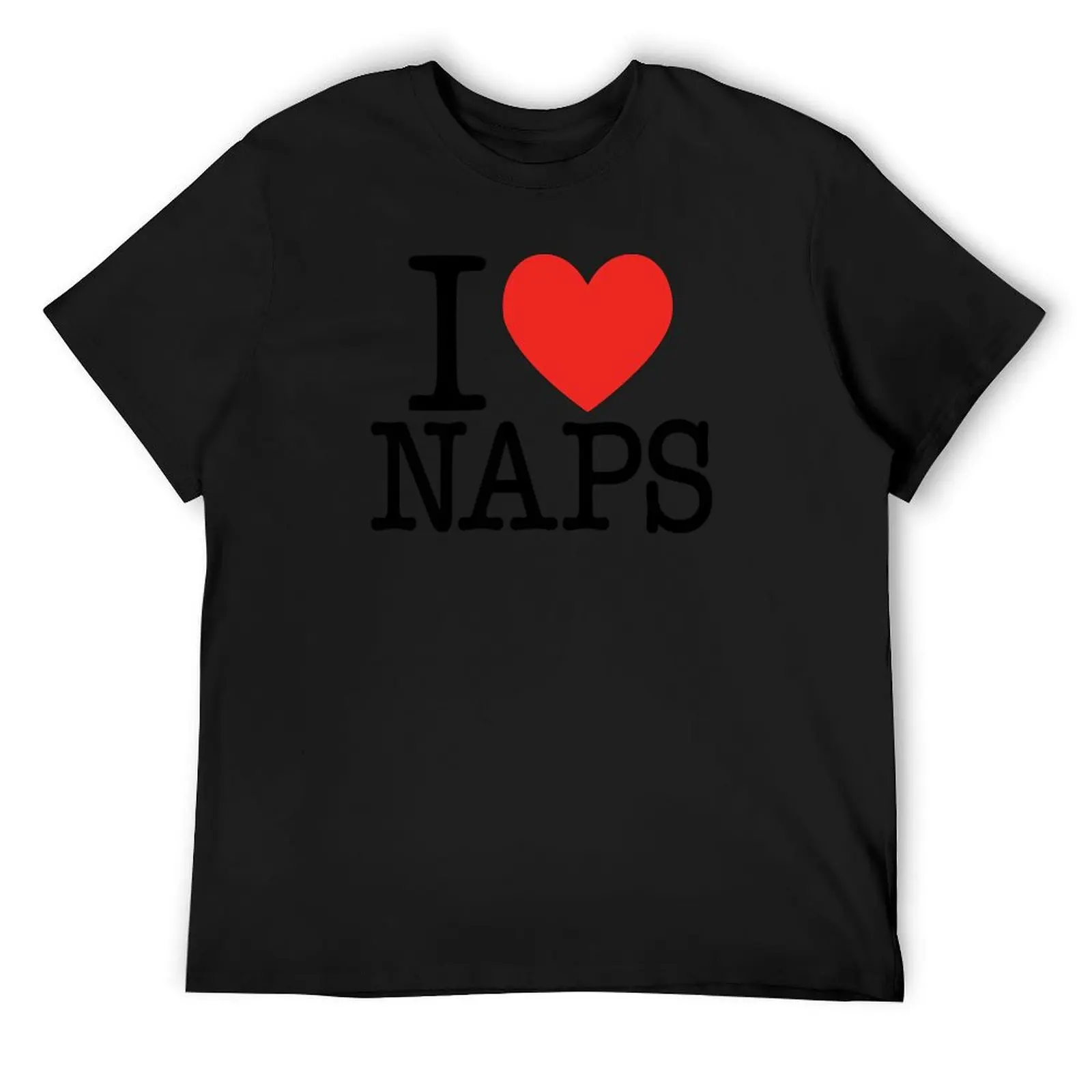 

I Heart Naps - Bed Lover - Funny Retro Style T-Shirt anime summer top men t shirt