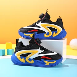 Fashion Kids Sneakers Breathable Mesh Sports Shoes for Children Boys Girls Comfortable Walking Shoes 2025 New Design