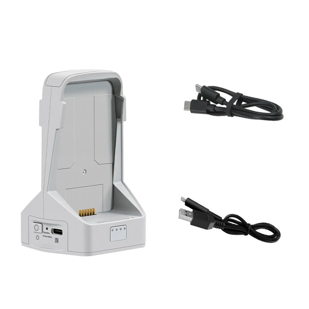 

Зарядный хаб для DJI FLIP, совместимый с батареями и устройствами, с двусторонней быстрой зарядкой и увеличенным сроком службы батареи