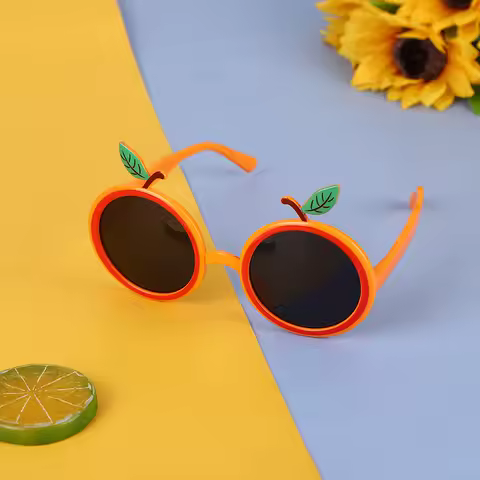 Orange Sunglasses Colorful Uv400 Sunglasses Cute Sunglasses Funny Fruit Shaped Glasses For Party Supply Funny Decor Beach Party