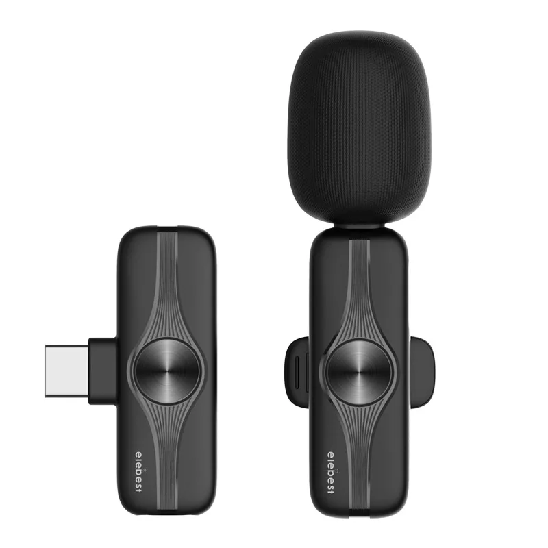 Lavalier Wireless Microphone Outdoor Mobile Phone Live Douyin Kuaishou Short Video WIFI Radio Noise Reduction Small Microphone