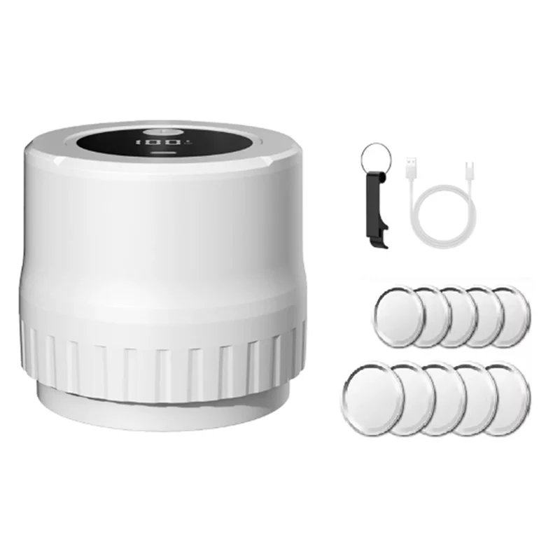 B47B-الكهربائية ميسون جرة السدادة يمكن ختم آلة اللاسلكي التلقائي جرة فراغ السدادة كيت