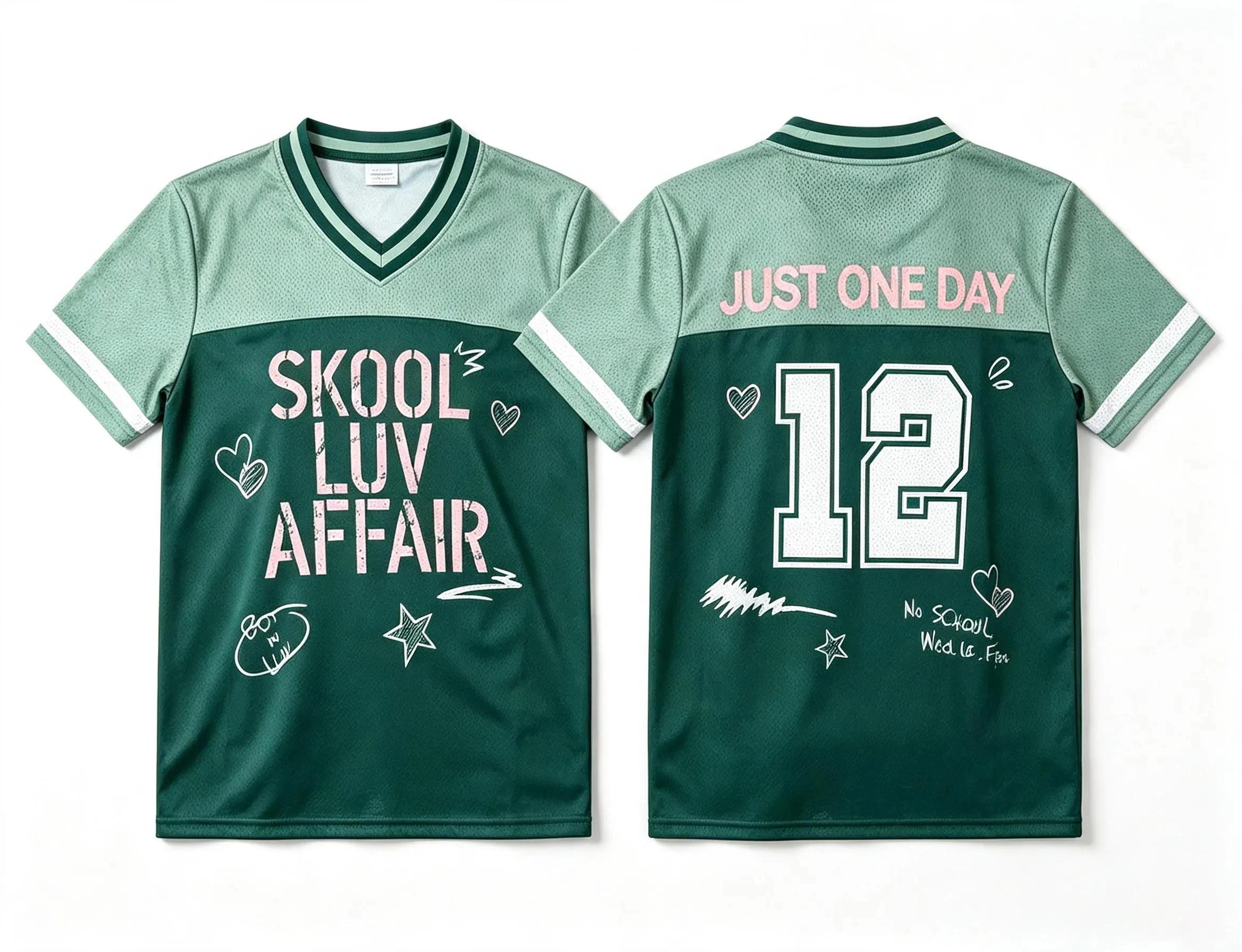 World Tour 2026 Skool Luv Affair Football Jersey Kids Adults Men Women Kpop Concert Style Short Sleeve Casual Fashion Top