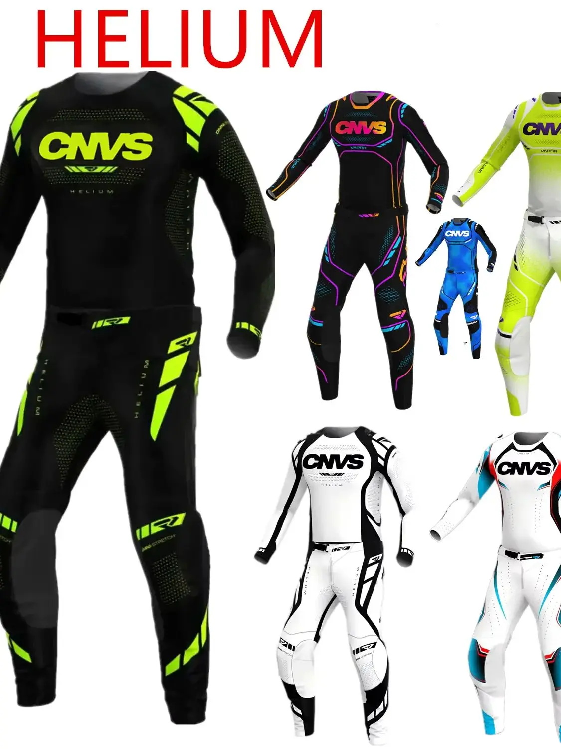 2025.5 Vapor Air Motocross Gear Set Top Shift Moto Jersey Set Enduro Pak Off Road Motorcycle Kit - afbeelding 2