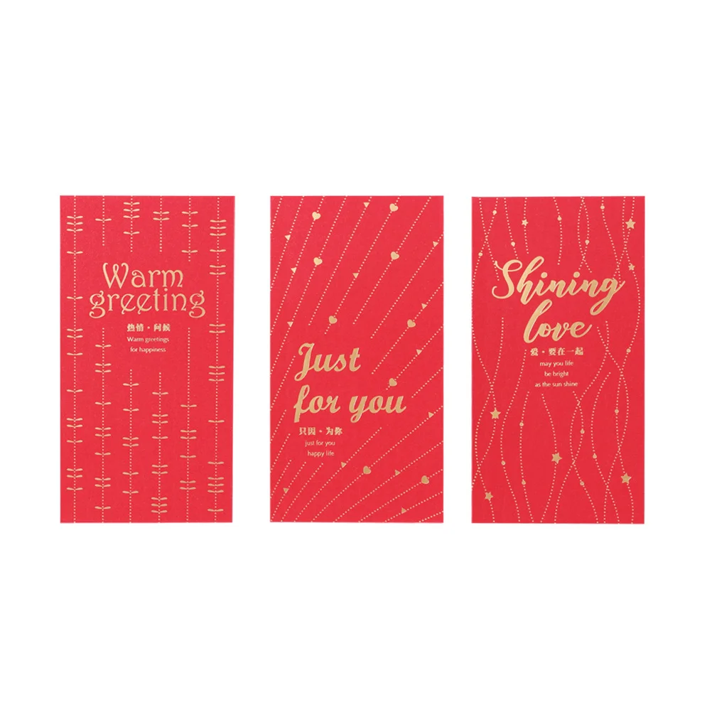 

36pcs Money Gift Retro Red Money Pocket For New Envelope Year Birthday Wedding Red Envelopes Festival Envelope