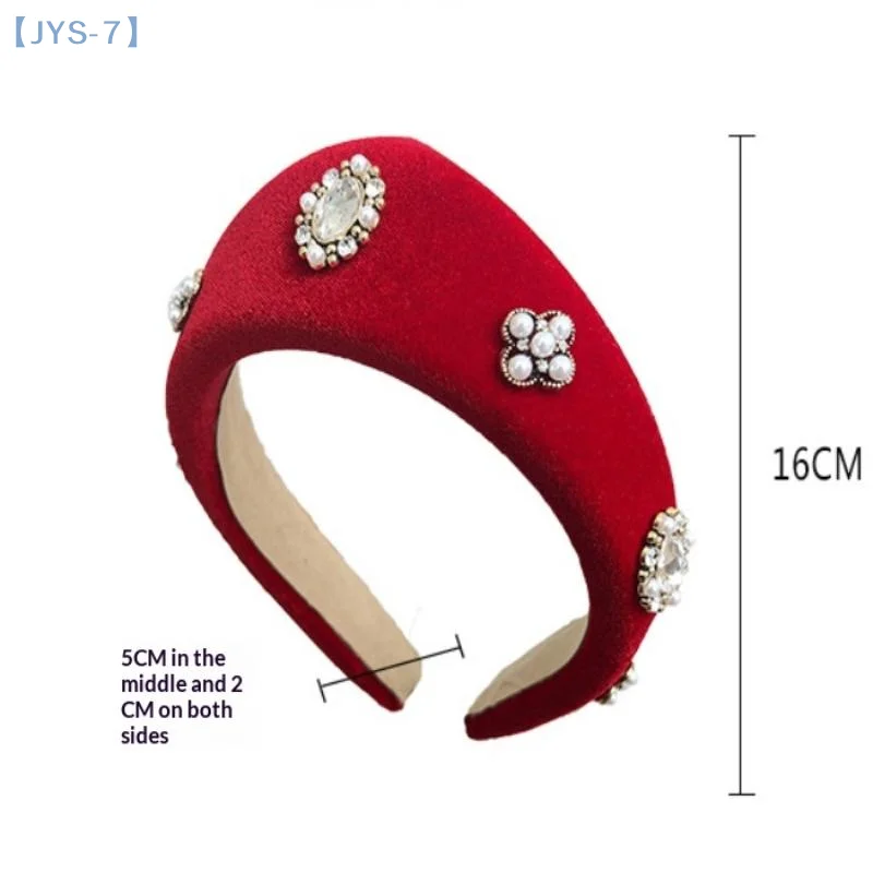 

【JYS-7】Бархатная повязка на голову для женщин, европейская и американская новая британская ретро-шпилька для волос, повязка на голову для девочек, домашний головной убор для отдыха