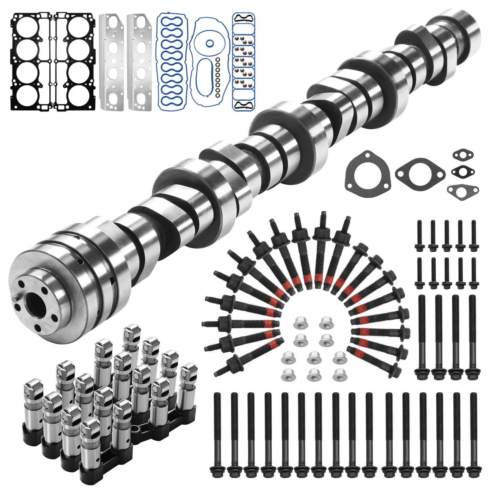 

Комплект толкателей клапанов 5.7 Hemi с прокладкой головки блока цилиндров, толкателями клапанов распредвала и комплектом болтов для двигателей Jeep Commander 5.7L V8 2009-2010 годов выпуска