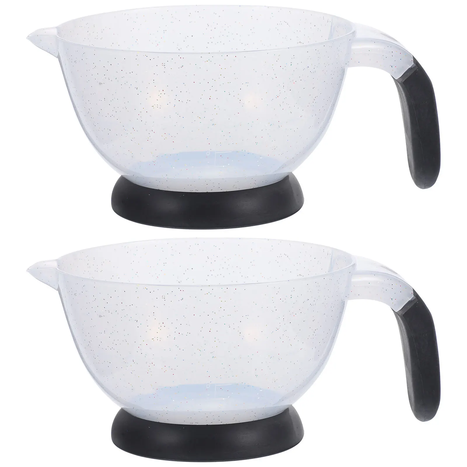 2個入りヘアカラーボウル、耐摩耗性ミキシングボウル、ヘアサロン用カラー混合・染色用ティントボウル、ティントボウルセット