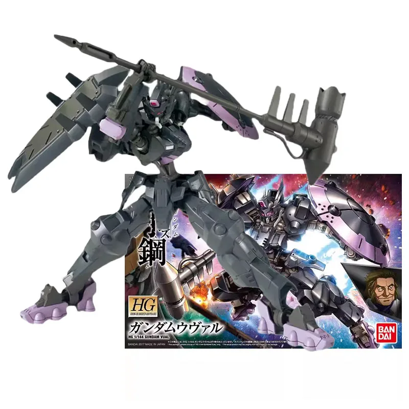 

Bandai Genuine Figure Gundam Model Kit Anime Figures HG IBO 1/144 Gundam Vual Collection Model Action Figure Children Toy Gifts