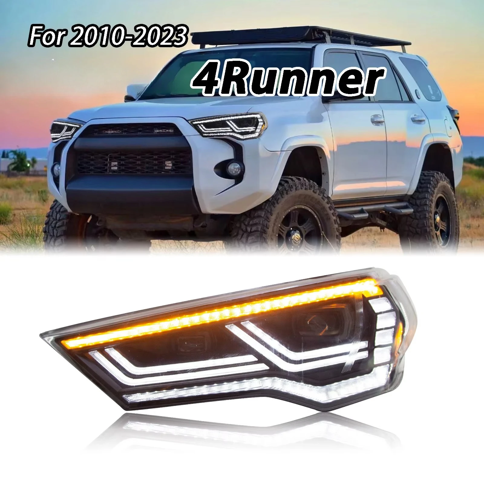 

New Design ForToyota 4Runner Headlight Assembly 2010-2023