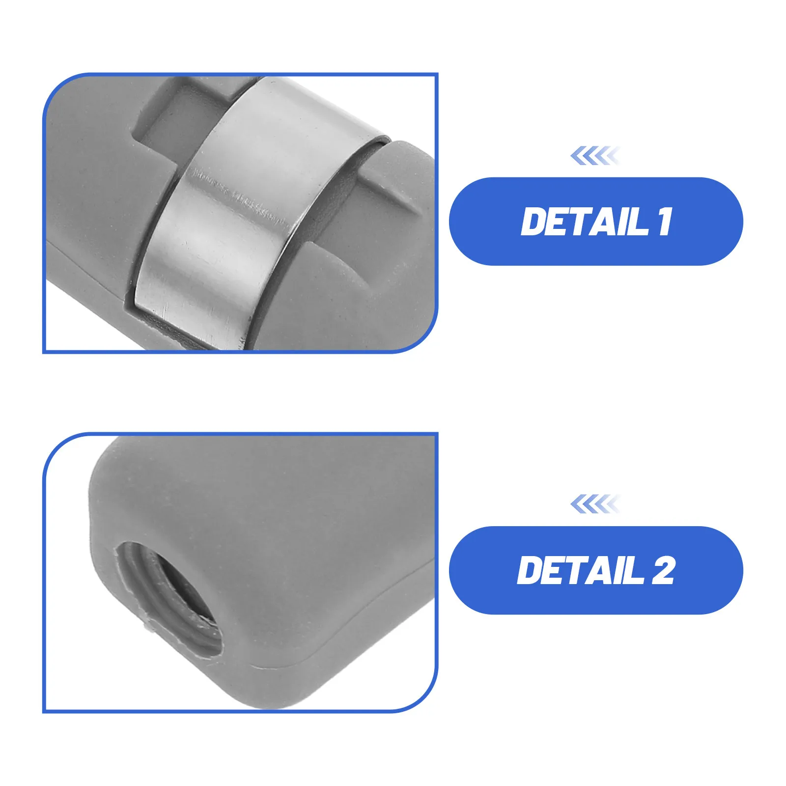 4Pcs Hydraulic Rod Spring Connector Adjustable Support Holder M6 Threaded Hole Mounting 10Mm Gas Strut Cylinder Fixing Joint