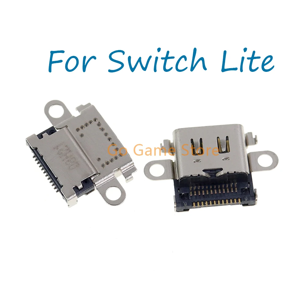 

20pcs Original Power Charging Port Interface Charger Socket Connector For Nintendo Switch Lite Console Replacement