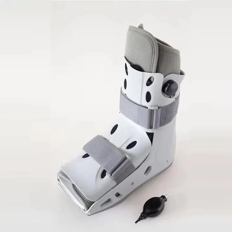 

HKJD air walker boot supplier walker fracture ankle brace medical walking boot inflatable air bladders for cast walker boot