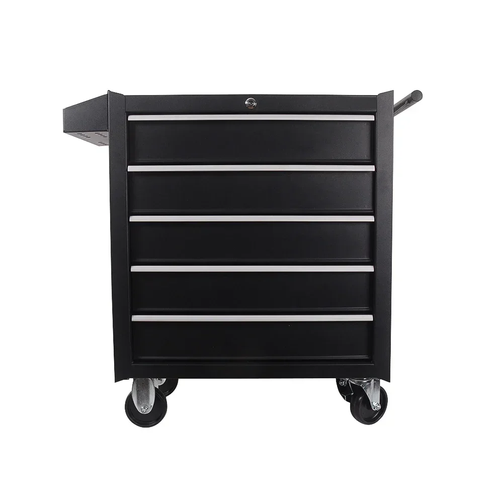 

Black Motorcycle Tool Cabinet Rolling Tool Box Cabinet Chest Storage with Wheels Tool Cabinet