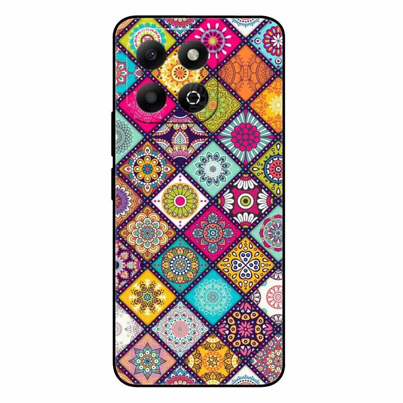 For Honor X6B Case Soft Space Wolf TPU Silicone Cover for Huawei Honor X6b Case JDY-LX1 Protection HonorX6b Girl Fashion Covers